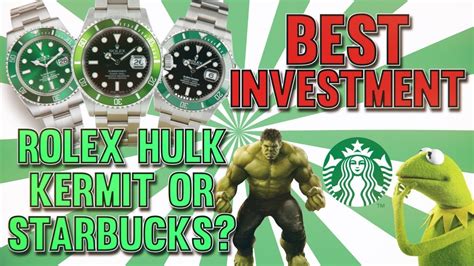 rolex hulk vs starbucks review.